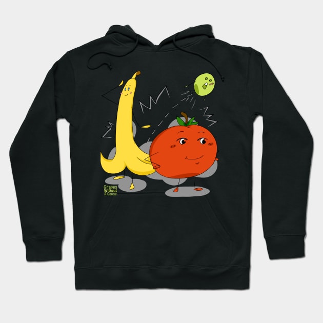 Oblivious - Grapes Without A Cause Hoodie by NinjaKlee